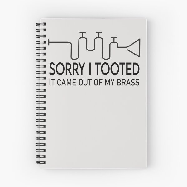 Item preview, FUNNY Sorry I Tooted It Came Out Of My Brass - Trombone designed and sold by LiteforART.