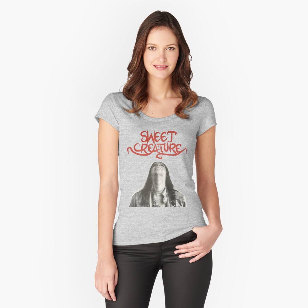 Item preview, Fitted Scoop T-Shirt designed and sold by sweetcreature66.