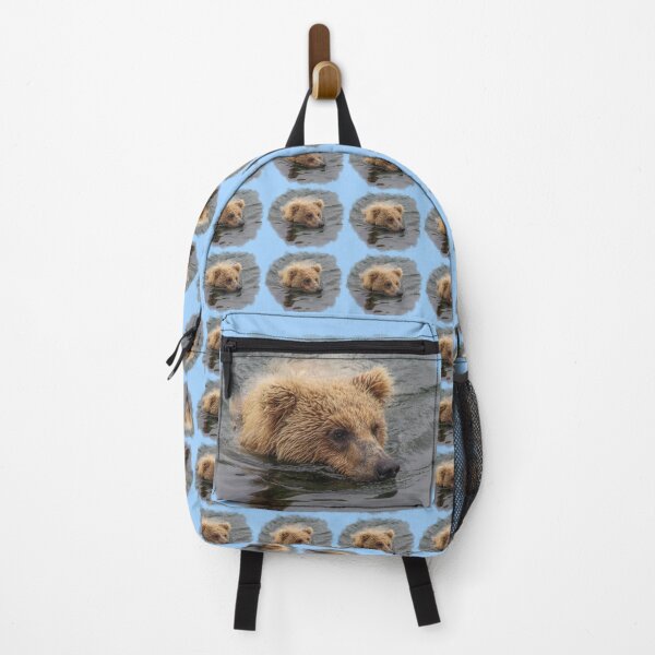 Item preview, Cute Swimming Brown Bear designed and sold by MH65Designs.