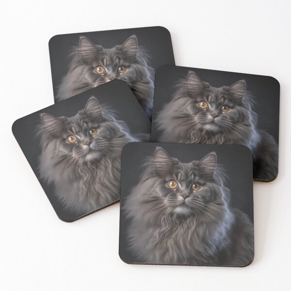 Item preview, Black Grey Cat designed and sold by Juliascutecornr.