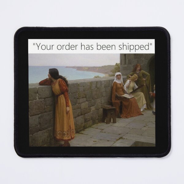 Item preview, Your Order Has been Shipped (Long Wait Meme) - Thanksgiving, Christmas And Birthday Party Gift Ideas for Classic Memes Lovers and Fans designed and sold by Memeing Everything.