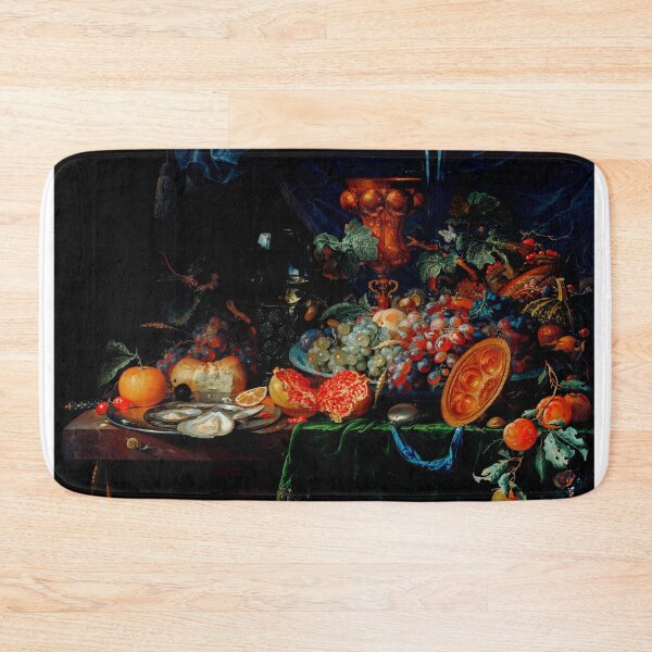 Item preview, Fruits and oysters by Abraham Mignon - Great Arts designed and sold by InHerits.
