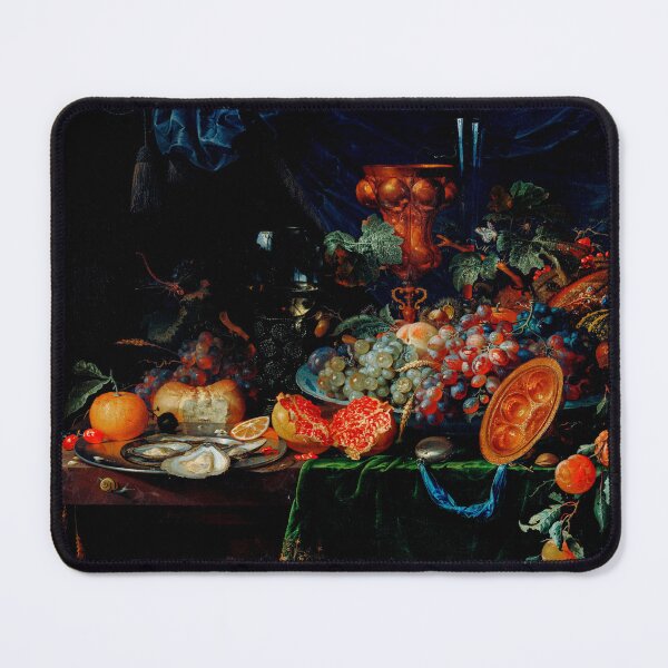 Item preview, Fruits and oysters by Abraham Mignon - Great Arts designed and sold by InHerits.