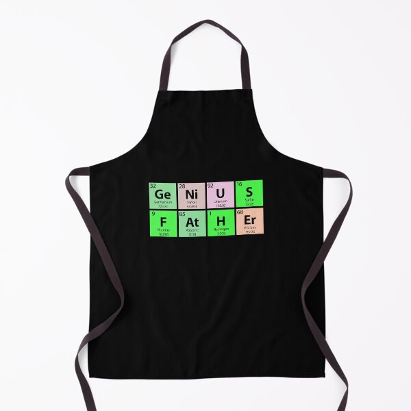 Item preview, Genius Father Periodic Table designed and sold by Gold Wings Tees.