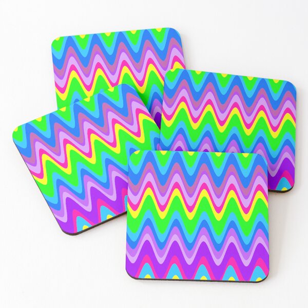 Item preview,  Groovy Disco Waves - 70s Neon Glow designed and sold by SunnyBrand.