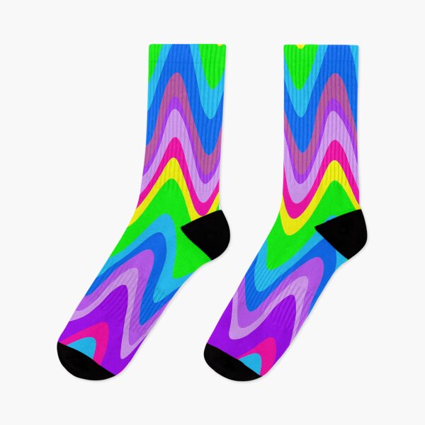 Item preview,  Groovy Disco Waves - 70s Neon Glow designed and sold by SunnyBrand.