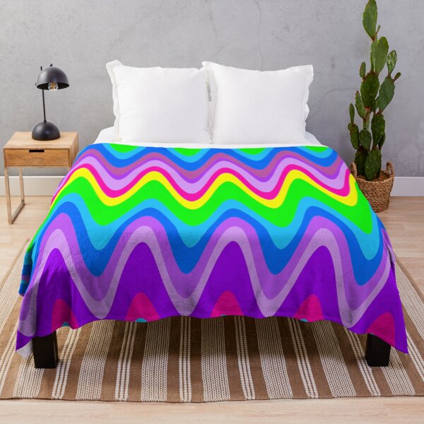 Item preview,  Groovy Disco Waves - 70s Neon Glow designed and sold by SunnyBrand.