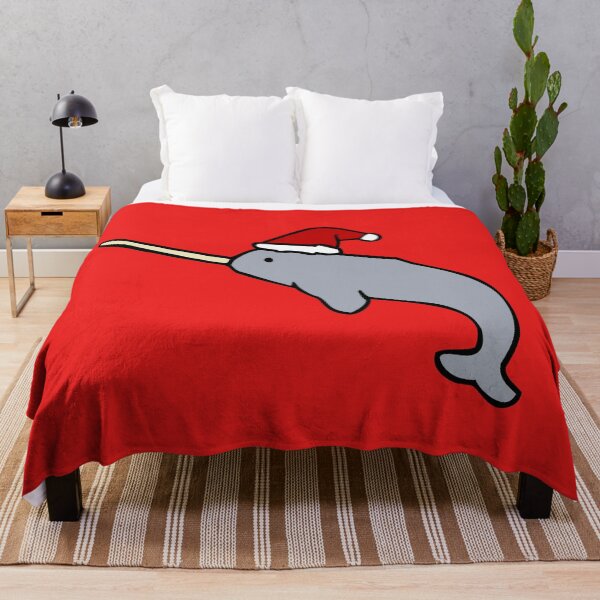Item preview, Christmas Narwhal designed and sold by jezkemp.