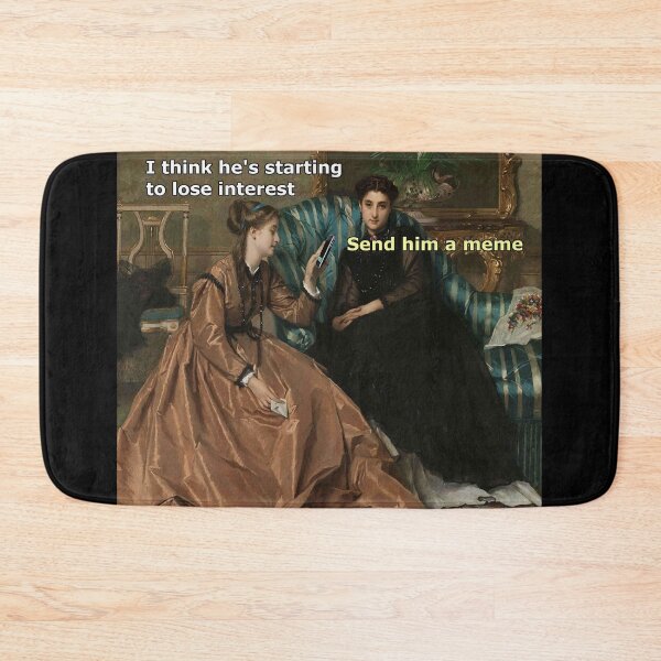 Item preview, Send him a MEME (Losing Interest Meme) - Thanksgiving, Christmas And Birthday Party Gift Ideas for Classic Memes Lovers and Fans designed and sold by Memeing Everything.