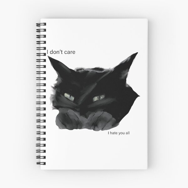 Item preview, Don't Care Cat designed and sold by RSGreenall.