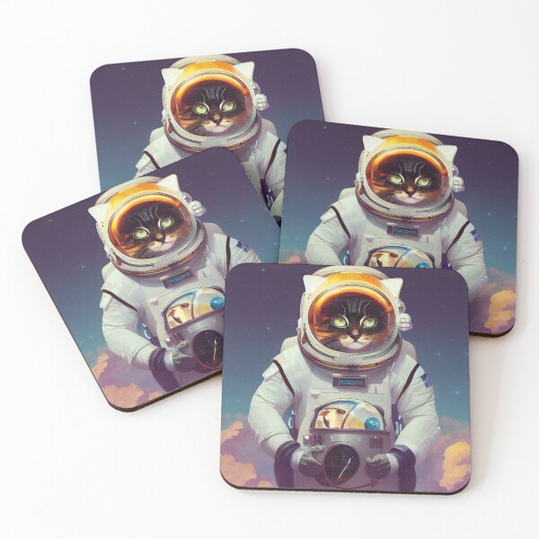 Item preview, Cat astrounaut, space cat, space lover  designed and sold by Dream It Craft It ✔️.