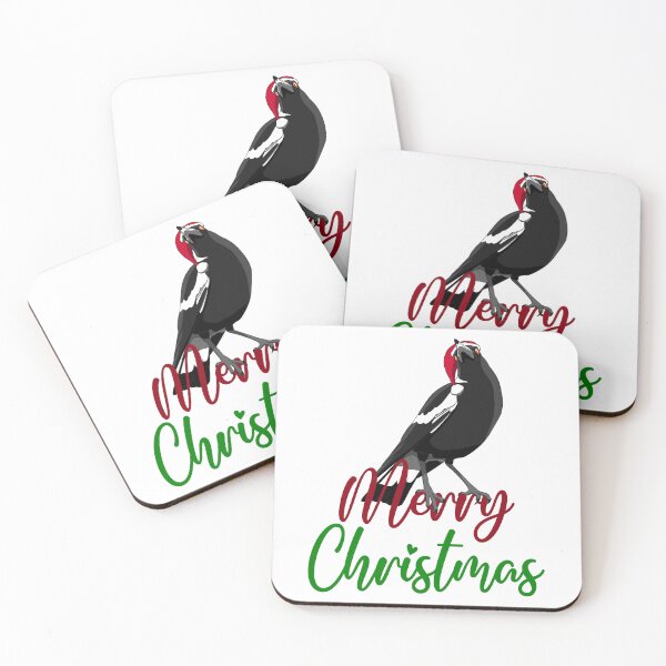 Item preview, Merry Christmas Magpie designed and sold by aussiemaggieluv.