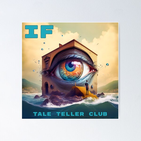 IF by Tale Teller Club Record Cover Art by iServalan CDM Music Track Poster