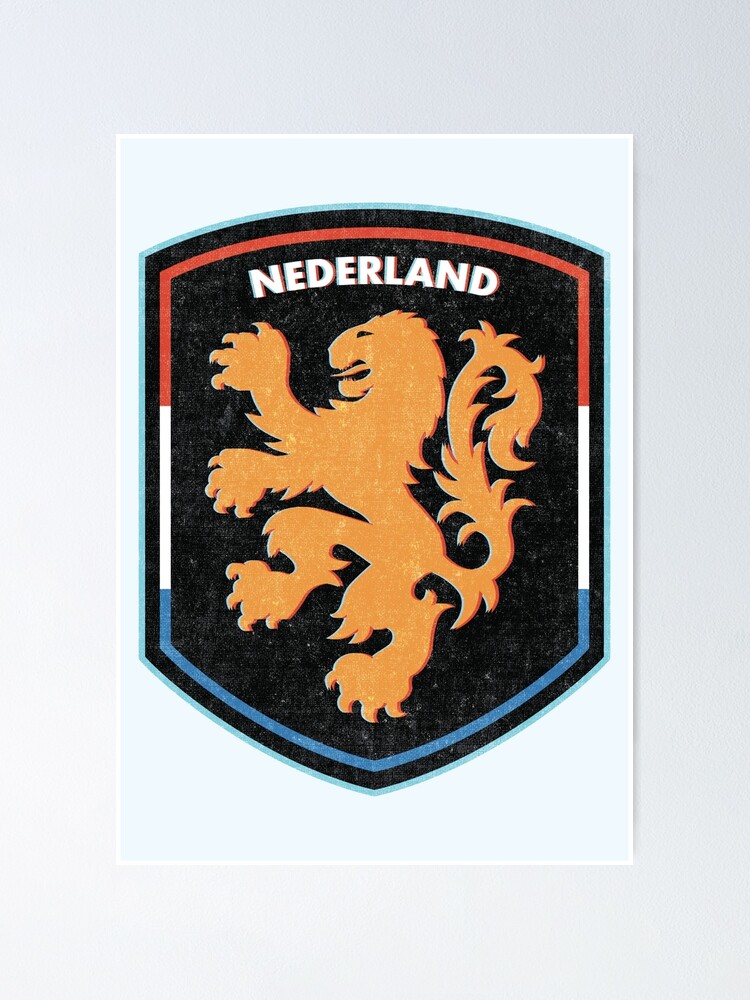 Knvb Holland Club Soccer Crest Shield Patch