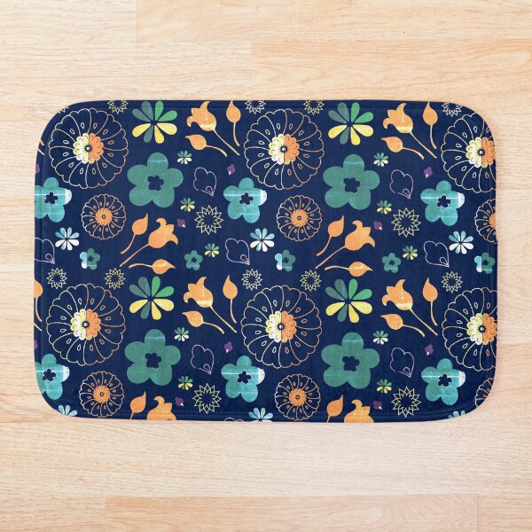 Item preview, Floral Ornaments Tile Pattern designed and sold by digital-atlas.