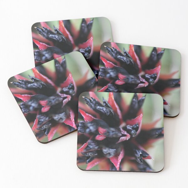 Item preview, red black flower designed and sold by Kate Harrison.