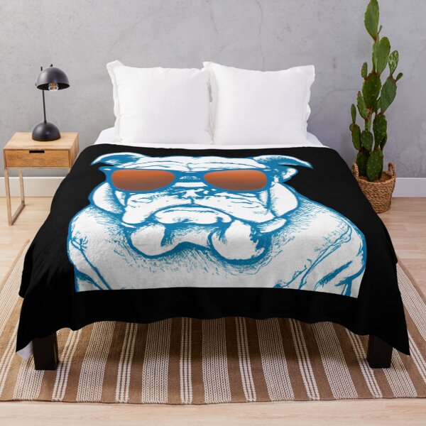 Item preview, Cool English Bulldog Wearing Sunglasses Illustration designed and sold by Vividality.