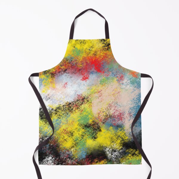 Aperçu de l'œuvre ABSTRACT DISTORTION - Peinture abstraite multicolore créée et vendue par Printpix.