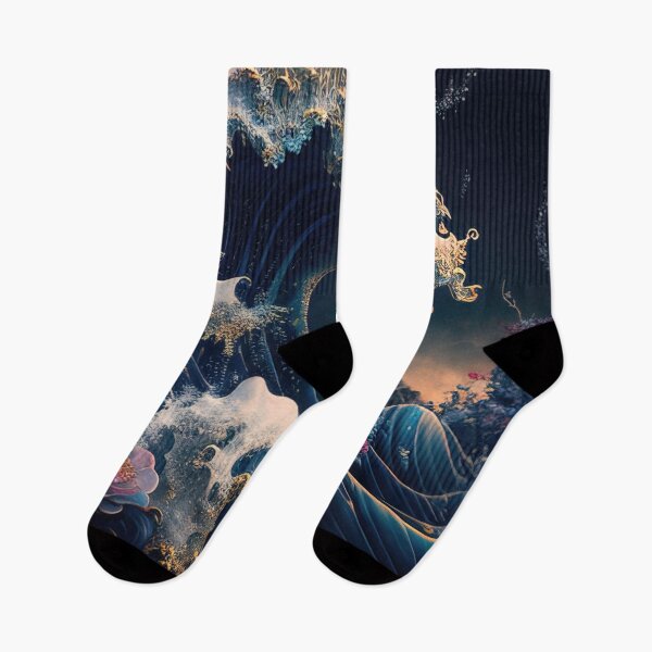 Item preview, Wave of Kanagawa designed and sold by RK - Shop.