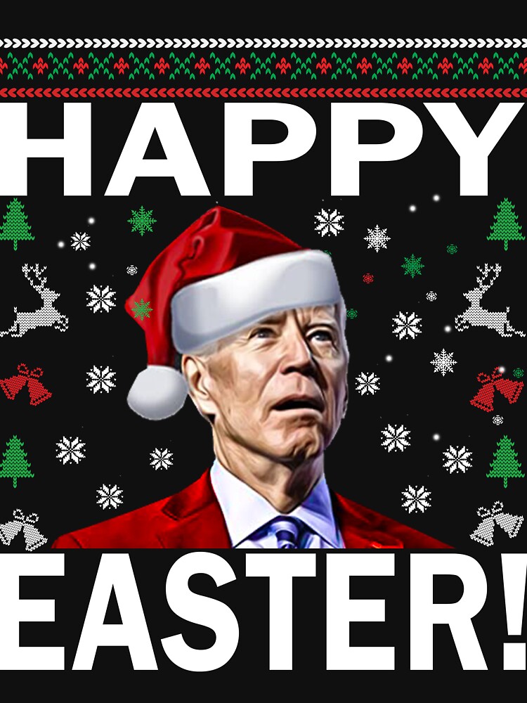 Happy 4th Of Easter Joe Biden Funny Front & Back Wrapping Paper