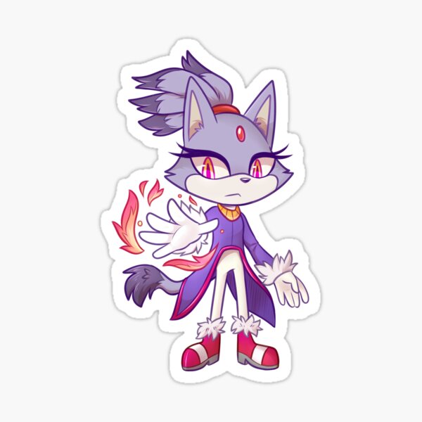 Blazin' Fire Sticker