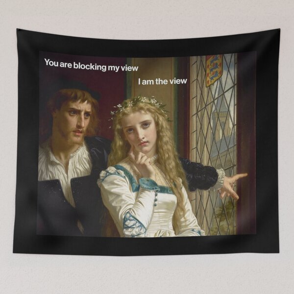 Item preview, I am The View (Narcissistic Meme) - Thanksgiving, Christmas And Birthday Party Gift Ideas for Classic Memes Lovers and Fans designed and sold by Memeing Everything.