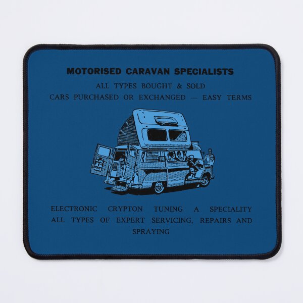 Item preview, MOTORHOME / CARAVAN / RV ADVERT designed and sold by ThrowbackAds.