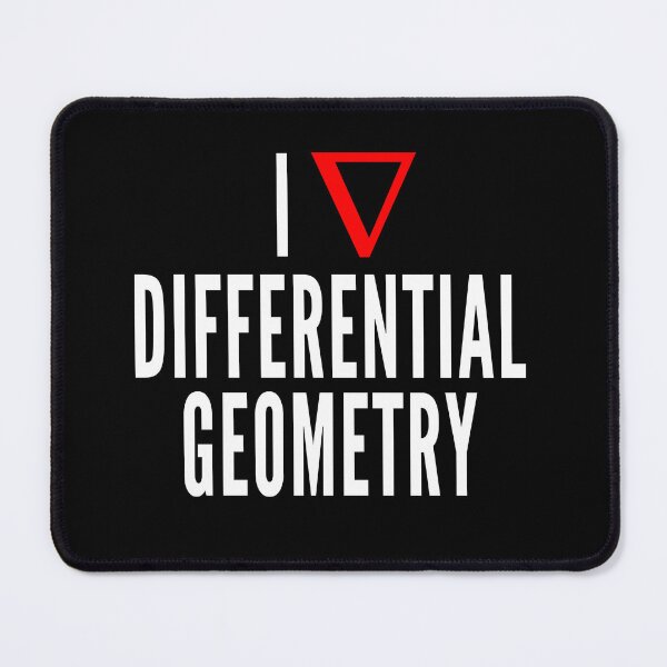 Item preview, I love differential geometry  - funny geek joke  designed and sold by ArtsySue.