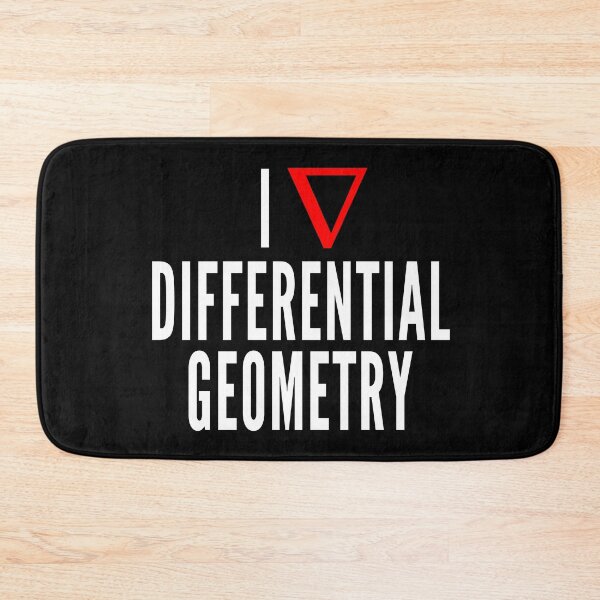 Item preview, I love differential geometry  - funny geek joke  designed and sold by ArtsySue.