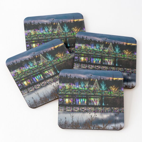 Item preview, Christmas lights reflection designed and sold by StewieStrout.