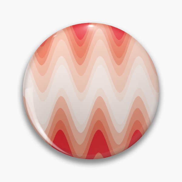 Item preview,  Groovy Disco Waves - 70s Red Retro Swirl designed and sold by SunnyBrand.