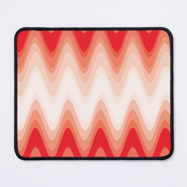 Item preview,  Groovy Disco Waves - 70s Red Retro Swirl designed and sold by SunnyBrand.