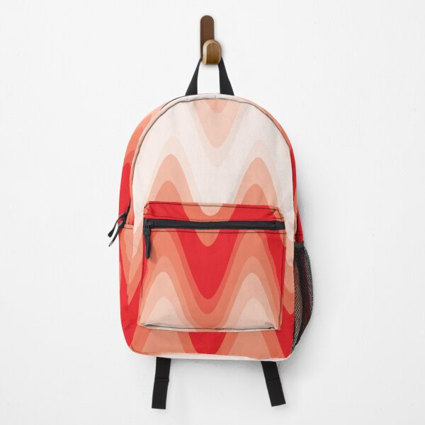 Item preview, Groovy Disco Waves - 70s Red Retro Swirl designed and sold by SunnyBrand.