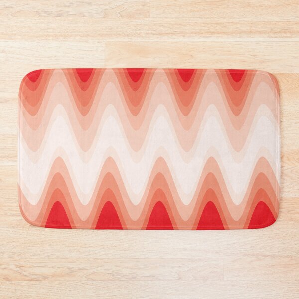 Item preview,  Groovy Disco Waves - 70s Red Retro Swirl designed and sold by SunnyBrand.