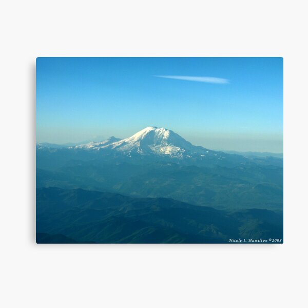 Distant Mountain Canvas Print