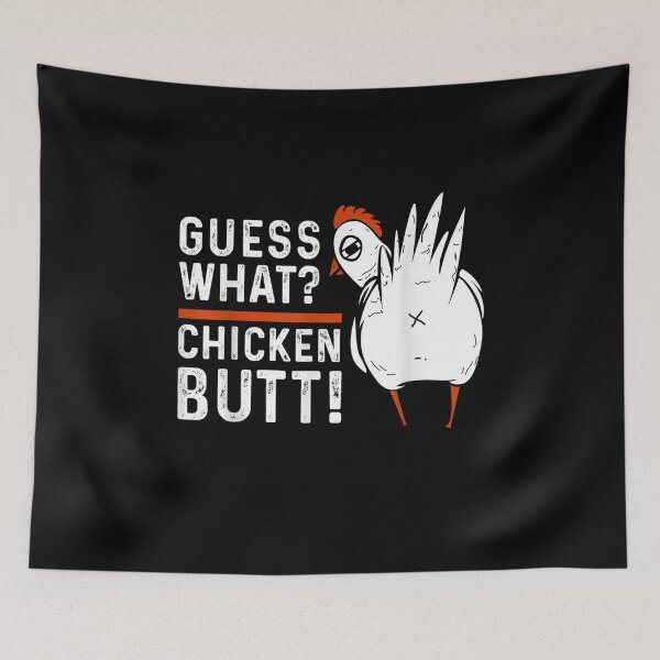 Item preview, Funny Guess What? Chicken Butt! White Design designed and sold by Glitche-Shop.