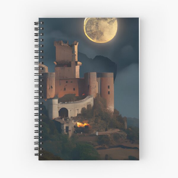 Item preview, Castle under Moon designed and sold by REALDesign-Shop.