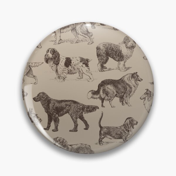 Item preview, vintage dogs dog park designed and sold by mihidunii.