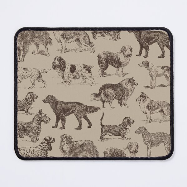 Item preview, vintage dogs dog park designed and sold by mihidunii.