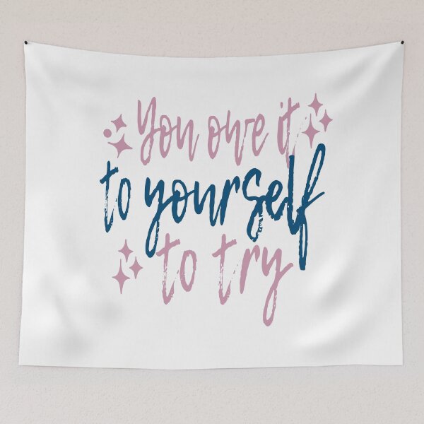 Item preview, You Owe To Yourself To Try designed and sold by samah82.