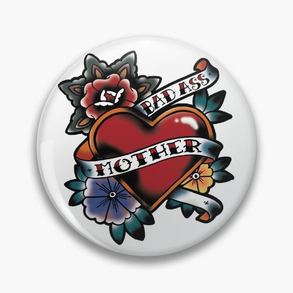 Item preview, Bad Ass Mother - Tattoo Flash  designed and sold by Kiera-Docherty.