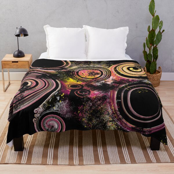 Item preview, Graffiti Swirls - Abstract, geometric, space themed, graffiti art designed and sold by Printpix.