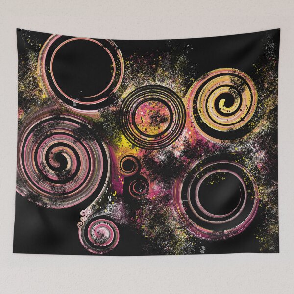 Item preview, Graffiti Swirls - Abstract, geometric, space themed, graffiti art designed and sold by Printpix.