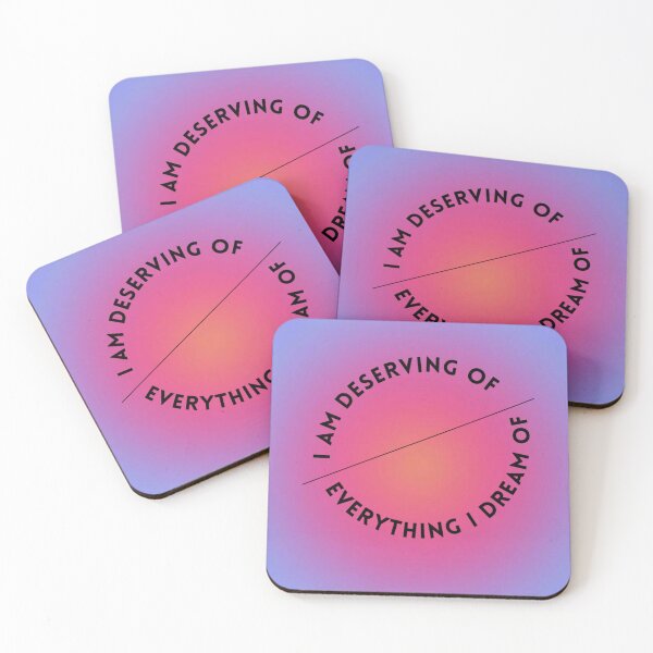 Item preview, i am deserving of everything i dream of manifestation  designed and sold by Anavrisss.