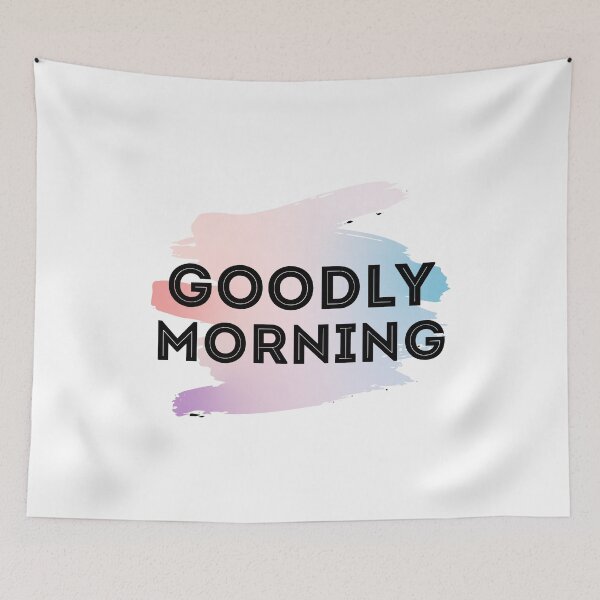 Item preview, Goodly Morning, paint brush designed and sold by Twenty2Creative.