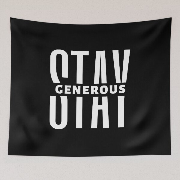Item preview, Stay Generous | Motivational Quote | Inspirational Quote designed and sold by Marigoldkey.