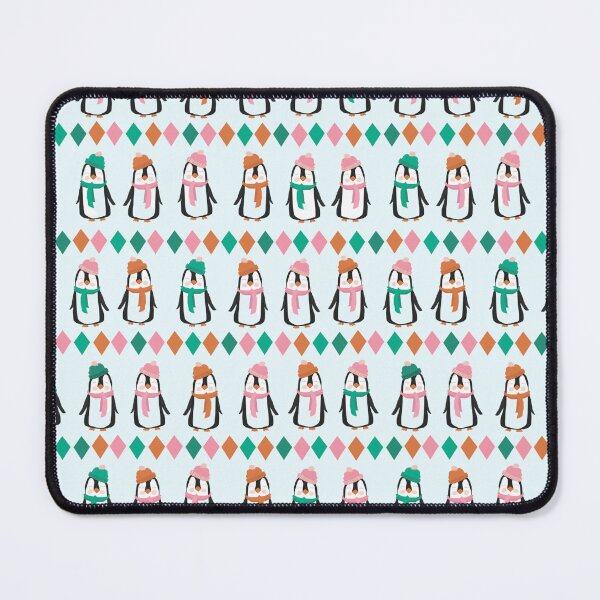 Item preview, Colorful Penguin Winter Pattern designed and sold by tearracreative.