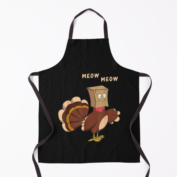 Item preview, Thanksgiving Cat Funny Fake Cat Meow T-Shirt designed and sold by Glitche-Shop.