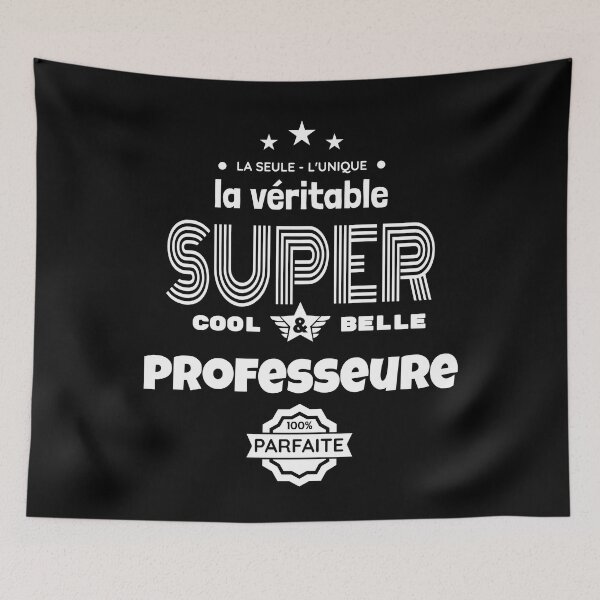 Aperçu de l'œuvre super professeure 100% parfaite humour créée et vendue par la-petite-folie.