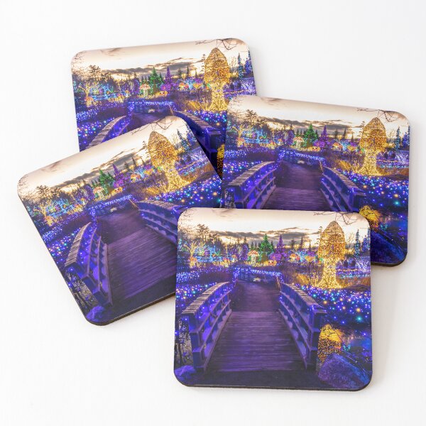 Item preview, Christmas lights on bridge designed and sold by StewieStrout.